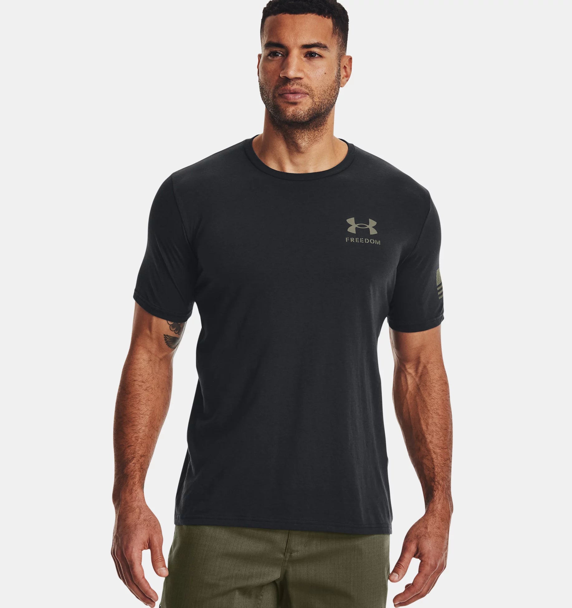 Under Armour UA Freedom Flag Gradient T-Shirt 1377056 - Newest Arrivals